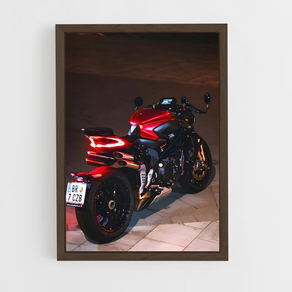 Poster Mv Agusta élégant (vue 5)